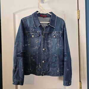 Seven Premium Denim Blue Women’s Jean Jacket Size 14/16